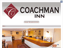 Tablet Screenshot of coachmaninn.net